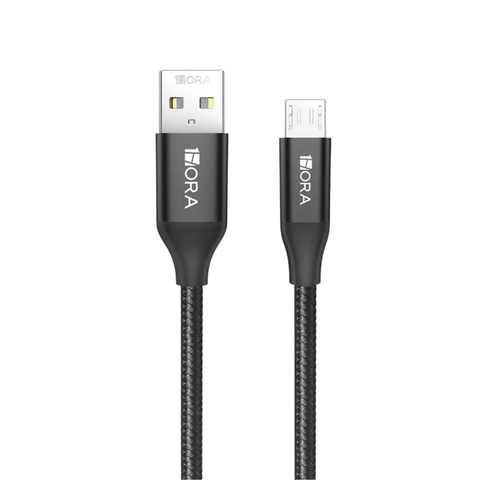 Cable Micro USB 1HORA CAB248 – 1 Metro | Carga Rápida 2.4A y Transferencia Estable