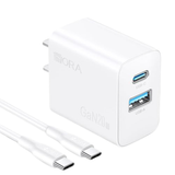 Cargador 1Hora GAN 20 W con cable 1 m Tipo C