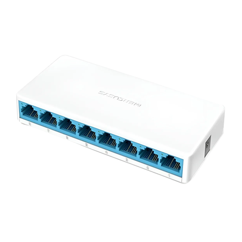 Switch Mercusys MS108 – 8 Puertos Fast Ethernet 10/100 Mbps