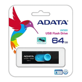Memoria USB 3.2 ADATA UV320 64GB – Alta Velocidad y Diseño Retráctil
