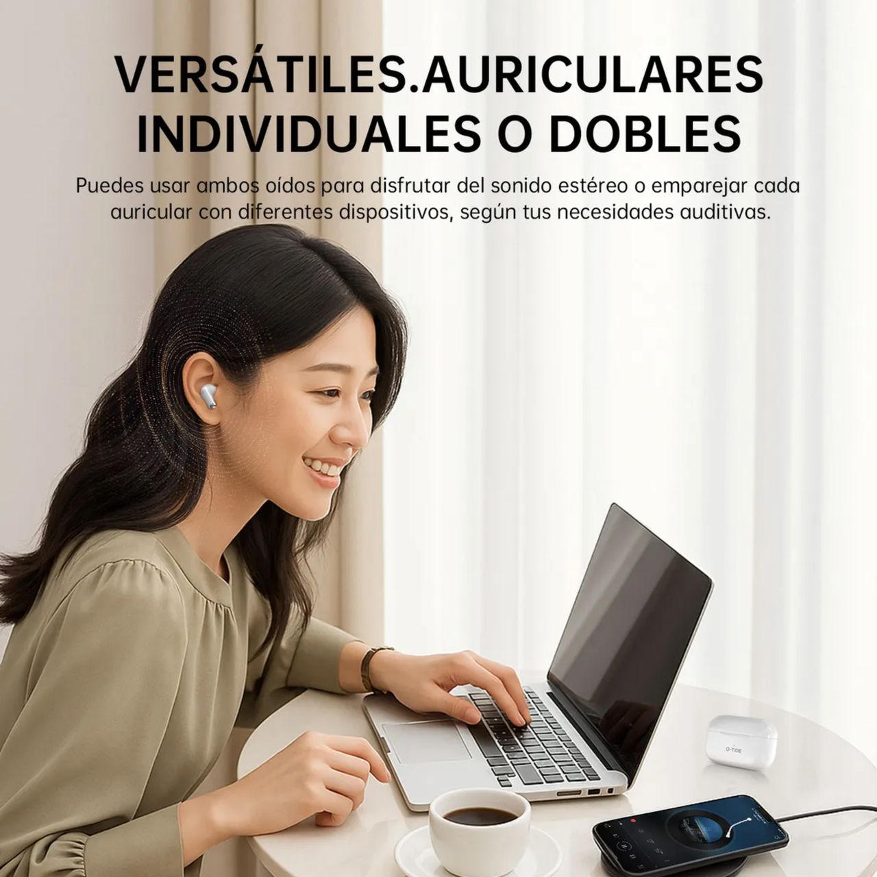 Audífonos inalámbricos L22 GTIDE