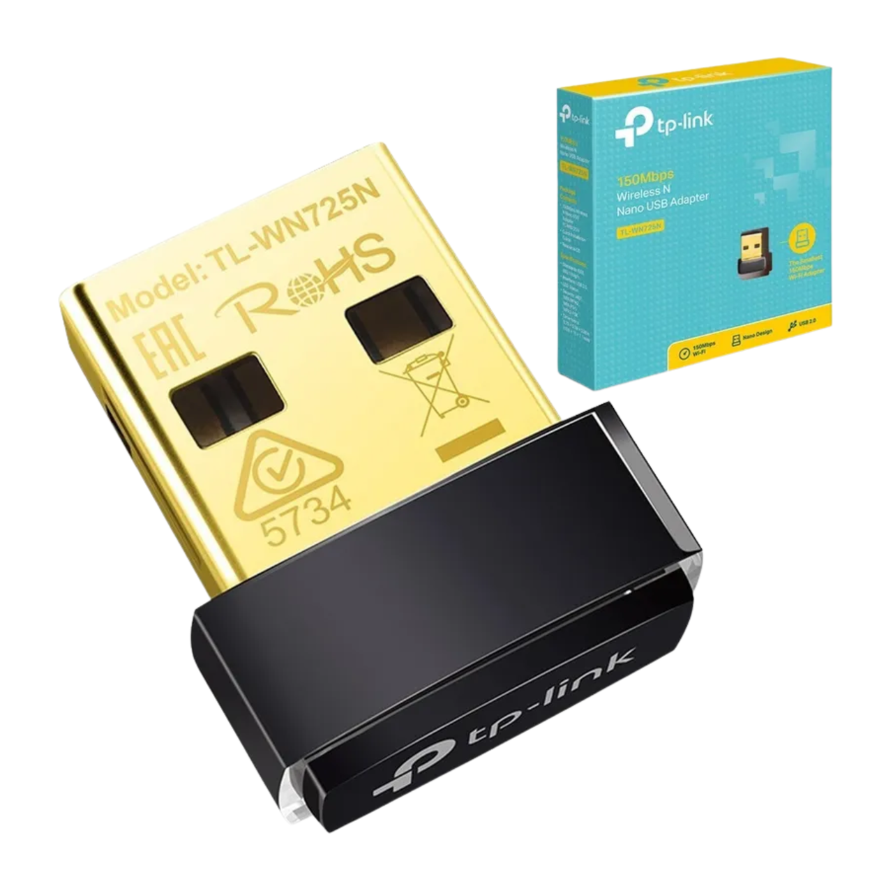 Adaptador Nano USB TP-Link TL-WN725N – Conéctate sin límites