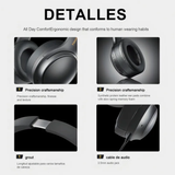 Diadema Moreka Inalámbrica BL018 | Bluetooth | Extra Bass | Larga Duración