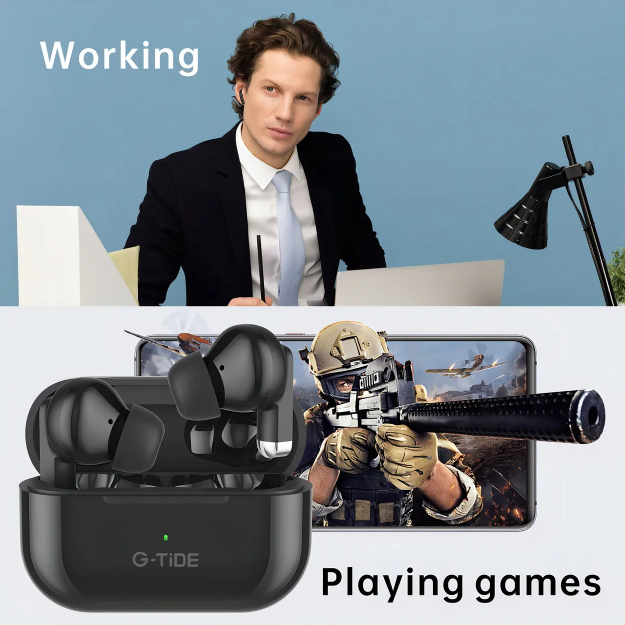 Audífonos inalámbricos L22 GTIDE