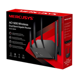 Mercusys Router Inalámbrico Gigabit AC1900 – Doble Banda, Máximo Rendimiento