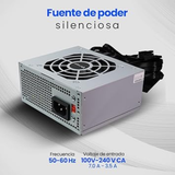 Fuente de Poder Vorago 500W – Rendimiento Estable y Confiable
