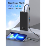 Batería Portátil 10 000 mAh 22.5 W – 1Hora