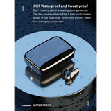 Audífonos Inalámbricos Bluetooth M19 con Power Bank y Pantalla LED