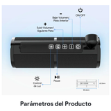 Bocina Inalámbrica 1Hora BOC060 – Potencia Compacta • 3.5 Horas de Reproducción