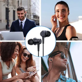 Audífonos Alámbricos 1Hora AUT111 | Sonido Deep Bass 3.5mm