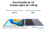 Laptop HUAWEI MateBook D15 | Intel Core i5 12va Gen, 16GB RAM, 1TB SSD - Pantalla 15.6" FullView Gris Space