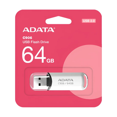 Memoria USB ADATA C906 64 GB – Compacta, elegante, de alto rendimiento