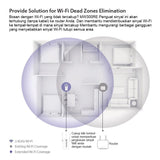 Extensor de Red Mercusys MW300RE 300Mbps WiFi Repetidor 2.4GHz