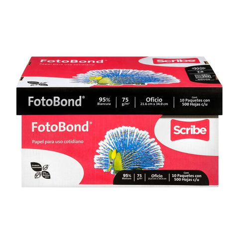 CAJA DE HOJA SCRIBE FOTOBOND