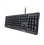 TECLADO VORAGO 102 ALAMBRICO USB MULTIMEDIA