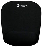 MOUSE PAD GEL GETTTECH SWIFT GTS-2800, CON REPOSAMUÑECAS DE ESPUMA, NEGRO