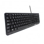 TECLADO VORAGO 102 ALAMBRICO USB MULTIMEDIA