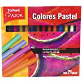 GIS AZOR COLORES PASTEL 24 PZS