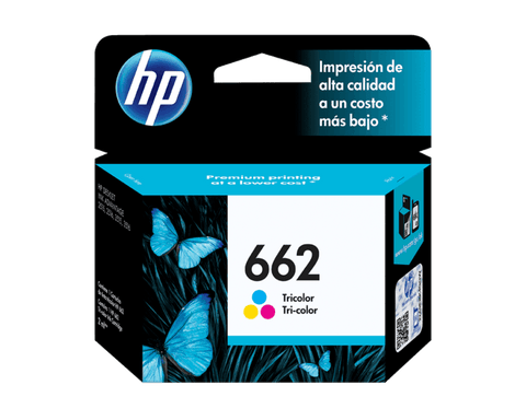 CARTUCHO HP TRICOLOR 662 ORIGINAL