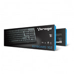 TECLADO VORAGO 102 ALAMBRICO USB MULTIMEDIA