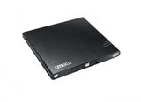 LECTOR DE DVD EXTERNO LITEON  Negro, USB 2.0, 8x, 8x, DVD Super Multi