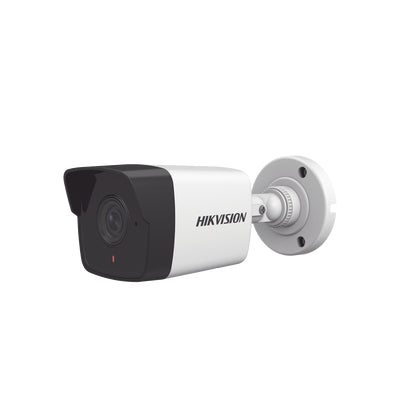 CAMARA DE BALA IP 2 MEGAPIXEL / LENTE 2.8 MM / MICROFONO INTEGRADO / 30 MTS IR EXIR / EXTERIOR IP66 / H.265 / POE