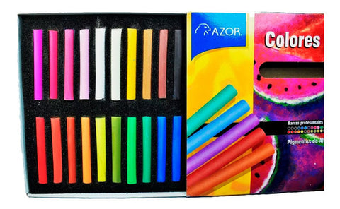 GIS AZOR COLORES PASTEL 24 PZS