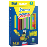 CAJA COLORES NORMA 24 PZS