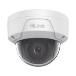 CAMARA HILOOK SERIES / DOMO IP 4 MEGAPIXEL / 30 MTS IR / EXTERIOR IP67 / IK10 / POE / DWDR / LENTE 2.8 MM