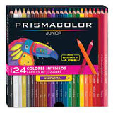 CAJA COLORES PRISMACOLOR CON 24 PZAS UNIPUNTA JUNIOR 28gr