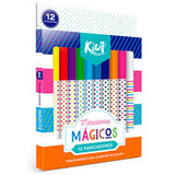 MARCADORES MAGICOS KIUT 12 PZAS