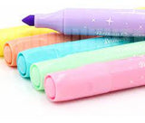 PLUMIN PELIKAN PASTEL COLOR 6PZS MARKANA TWIST 4.37gr