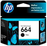 CARTUCHO HP 664 NEGRO ORIGINAL