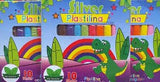 PLASTILINA ECO-AMIGABLE 10 BARRAS SILVER