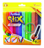 MARCADORES ARTLINE STIX PUNTA PINCEL 12PZA