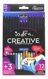 SET COLORES PROFESIONALES INDRA CREATIVE 12 PZS IND0275