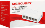 SWITCH ESCRITORIO MERCUSYS 5PTOS GIGA PLUG & PLAY